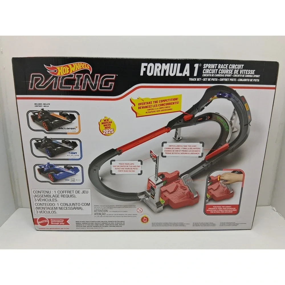 2025 Hot Wheels Formula 1 Sprint Race Circuit Track Set | NIB & RTS!!!